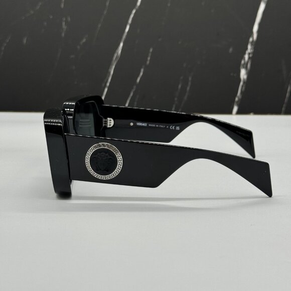 NEW VE4473U GB1/87 BLACK SQUARE WOMEN SUNGLASSES VERSACE MOD 4473-U  GB1/87